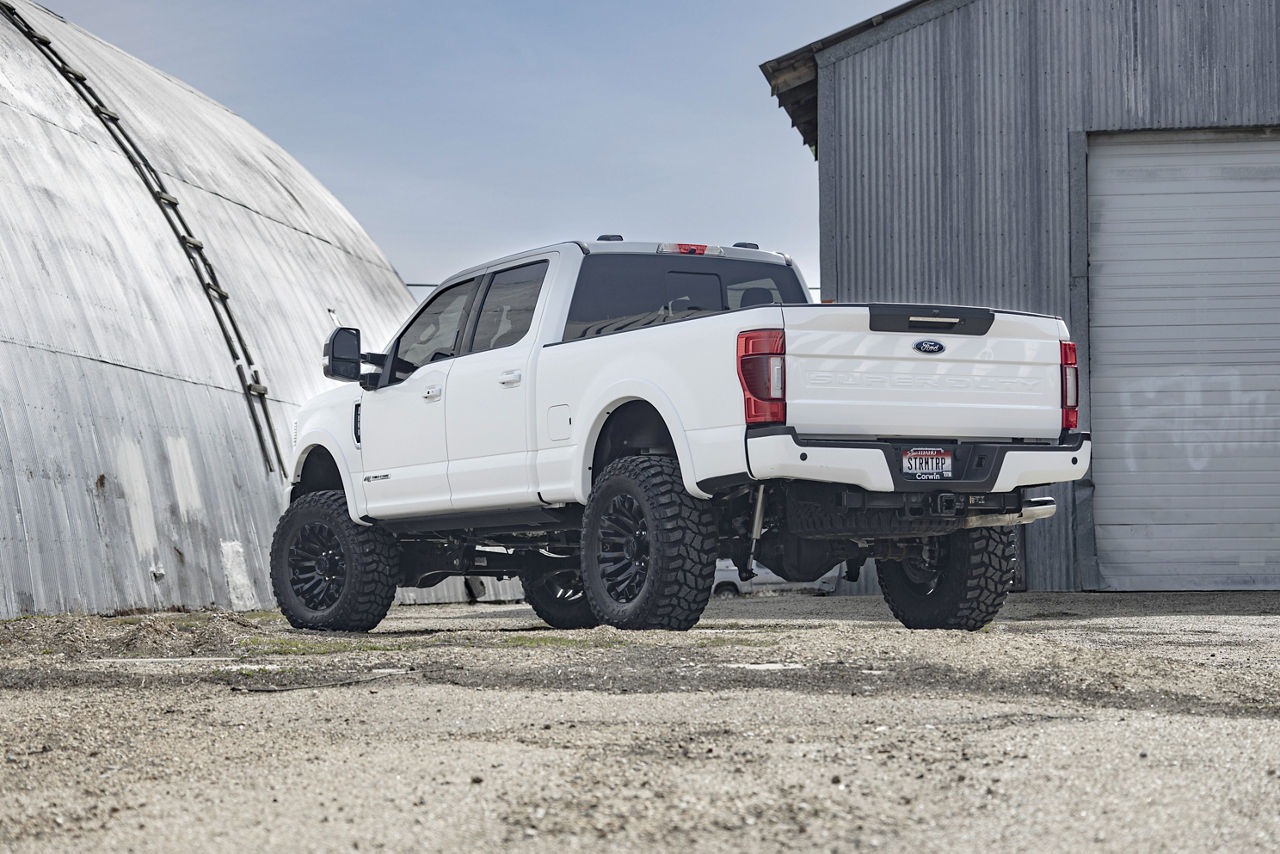 2020 Ford F250 - Fuel QUAKE - Black | Fuel Off-Road Wheels